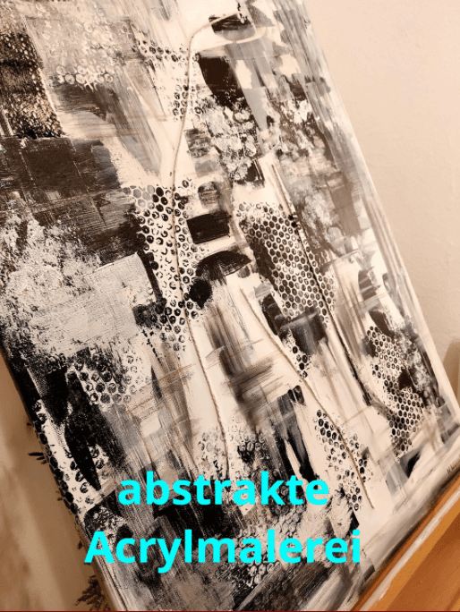 Abstrakte Acrylmalerei